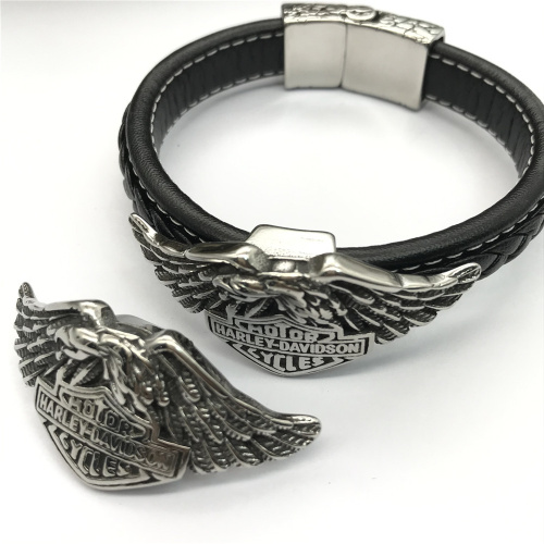 Бусина 12х6 мм для плоских браслетов Харлей Сталь | Галерея фото | Pava.pro Бусина 12х6 мм для плоских браслетов Харлей Сталь BR-НD01 - фото товара