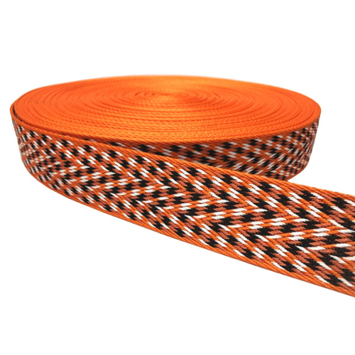 Лента ременная стропа 50 мм толщ. 2 мм Оранж фото 5
