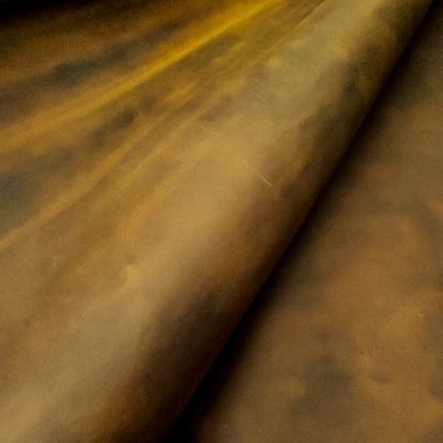 Кожа Крейзи Хорс Твинкл Twinkle 1,3-1,5 мм Табак фото 5