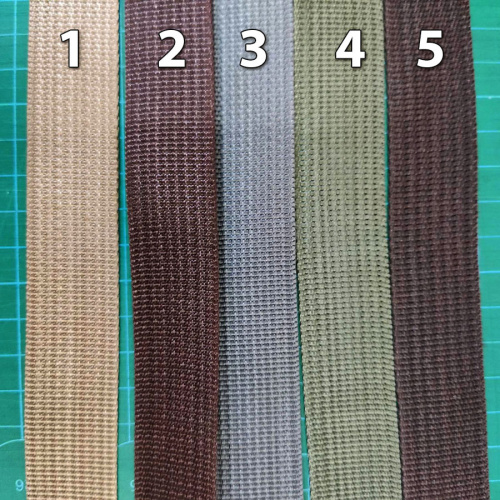 Лента ременная 25 мм Разные цвета пэ фото 3