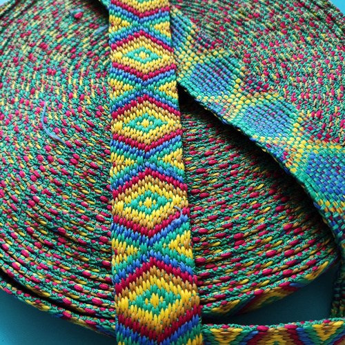 Лента текстильная 22-25 мм Вышивка Ассорти фото 7