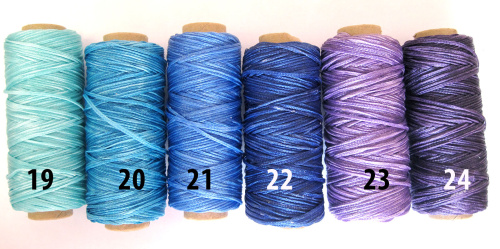 Нить для кожи вощеная 1,8 мм 210D фото 7