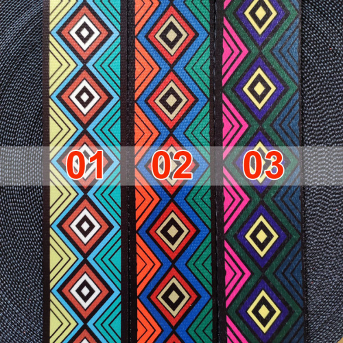 Лента ременная стропа 50 мм Ромбы п/э фото 5