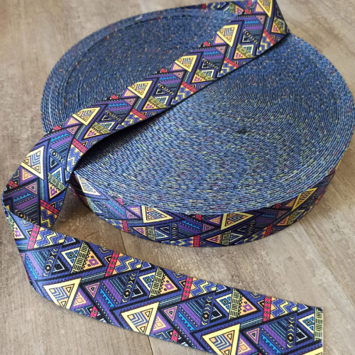 Лента ременная стропа 50 мм Треугольный мир   L-JUL33 - фото товара