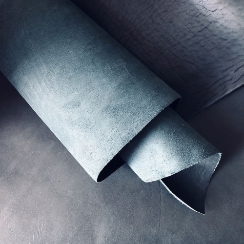 Кожа Юфть 1,6-1,8 мм комб. дубл. Черный Россия фото 2