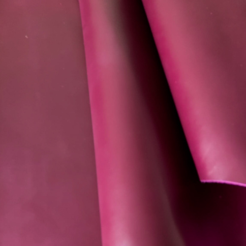 Кожа ШСК 2,1 мм пылевидная с покр. Бордо фото 6