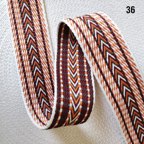 Лента ременная стропа 50 мм толщ. 2 мм двусторонняя п/э фото 2