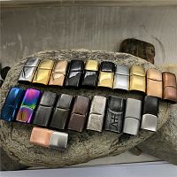 Замок 8х4 мм для плоских браслетов Сталь z21