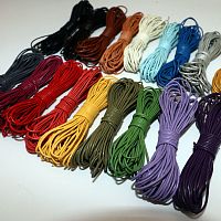 Шнур кожаный круглого сечения 1 мм 