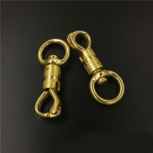 Карабин для поводка Латунь  KRPV-555 - фото товара