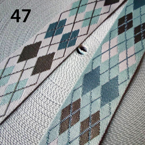 Лента ременная стропа 50 мм Британские ромбы Двусторонняя фото 10