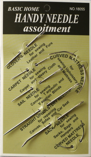 Иглы ручные для плотных материалов набор 7 шт.  AC XN-18055 - фото товара