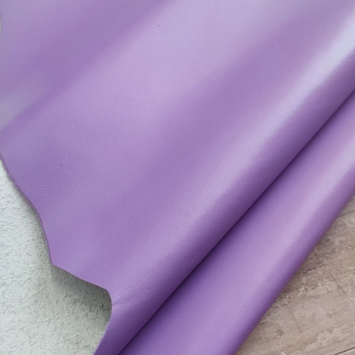 Кожа КРС 1,3-1,5 мм Бергамо Лаванда фото 3