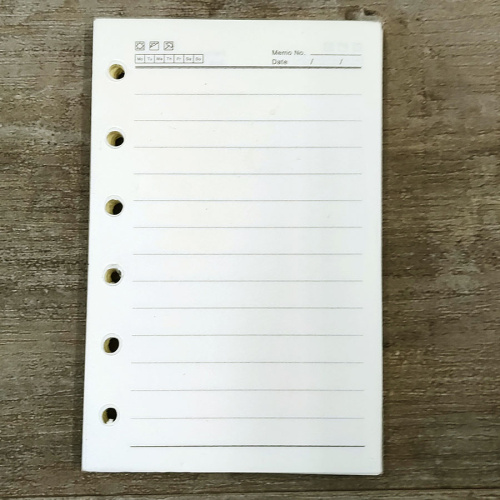 Блок бумажный для ежедневников А5-А7 80 листов с календарем фото 3