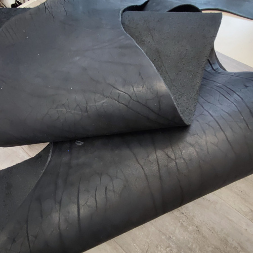 Кожа Вороток краст 2,1-2,5 мм Черный фото 4