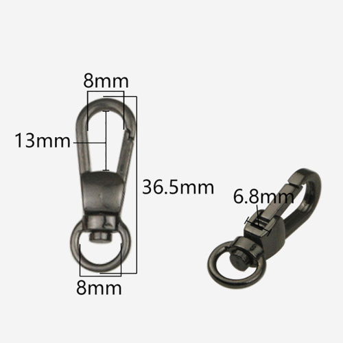 Карабин металлический 8 мм арт. 1300 фото 2