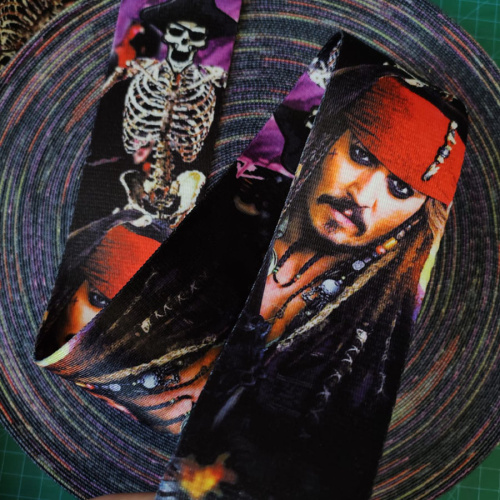 Лента ременная стропа 50 мм Джонни Депп п/э  L-JUN48 - фото товара фото 6