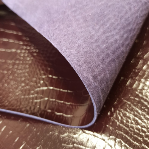 Кожа Саванна Геккон 1,4 мм Баклажан фото 4