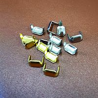 Заклепки зажимные латунные