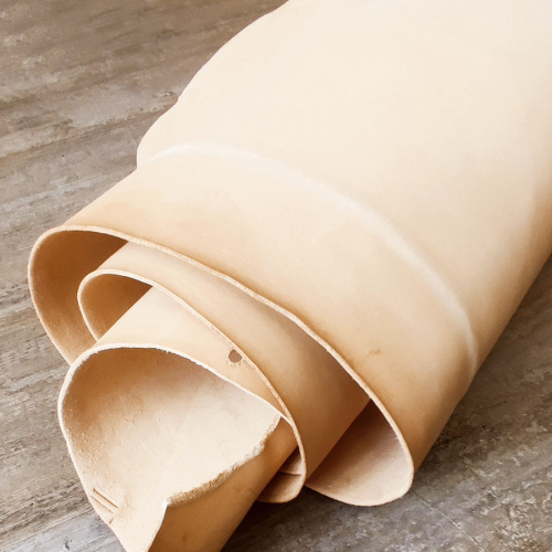 Кожа КРС 2,2-2,5 мм раст. дубл. Натуральный Италия фото 6