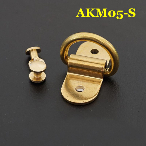 Ручкодержатель портфельный Латунь с крепежом  AKM 05-S - фото товара