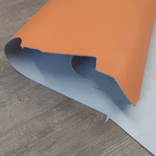 Кожа Сафьяно 1,3-1,5 мм Оранжевый Италия фото 4