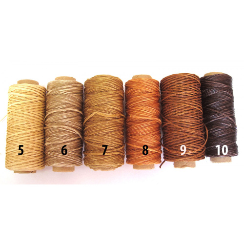 Нить для кожи вощеная 1,8 мм 210D фото 4