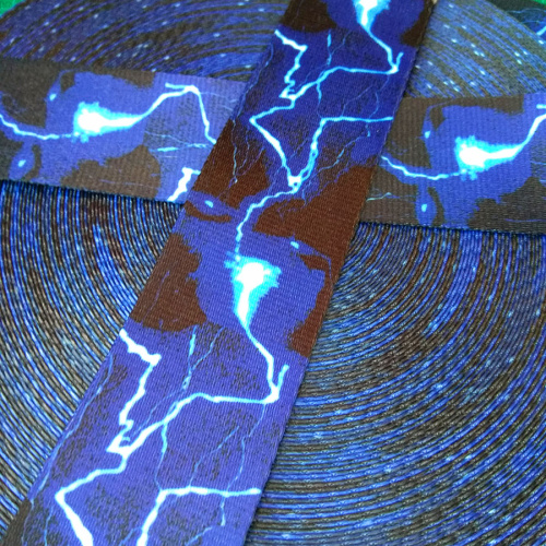 Лента ременная стропа 50 мм Молнии п/э  L-JUN55 - фото товара фото 2