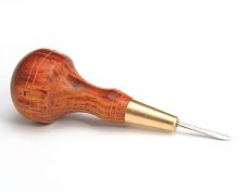 Шило ромбовидное 3 размера, ручка из твердых пород дерева