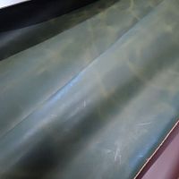 Кожа чепрак 2,5 мм раст. дубл. Зеленый Пул-ап Conceria Италия 