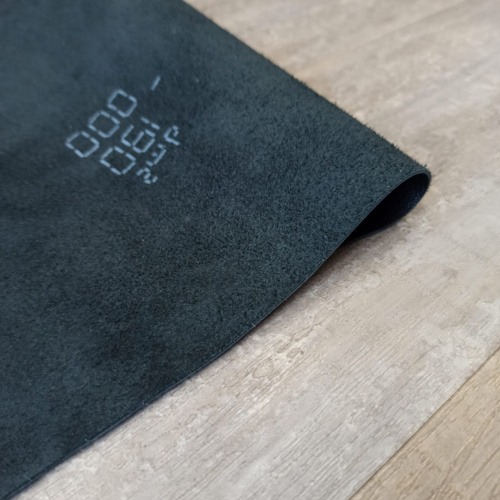 Кожа КРС 1,2-1,4 мм Бергамо Черный фото 3