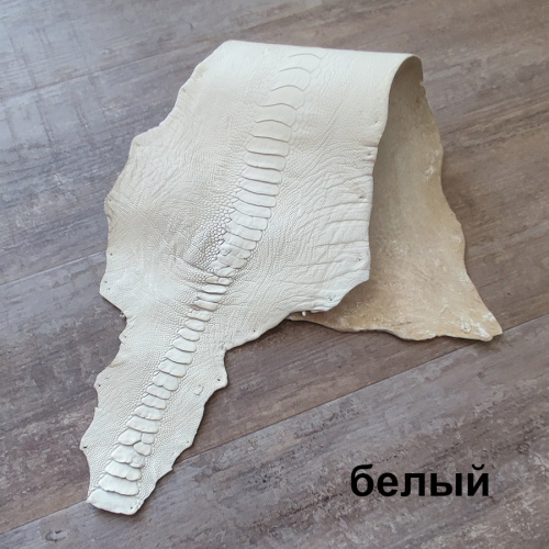 Кожа лапы страуса 1,0 мм 40х12 фото 2