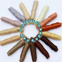 Трессы для кукол 15 см Локоны BJD 