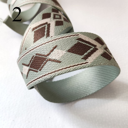 Лента ременная стропа 38 мм Ромбы пэ фото 7