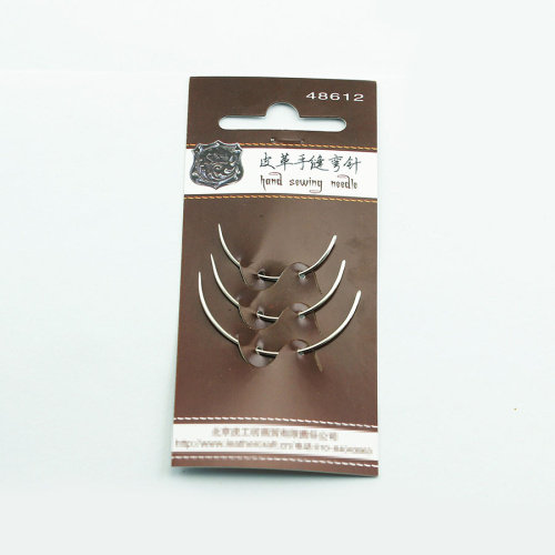 Иглы ручные изогнутые набор 3 шт.  48612 - фото товара