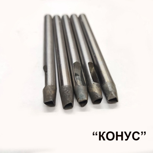 Пробойники фигурные Овал, Конус, Сердце фото 3