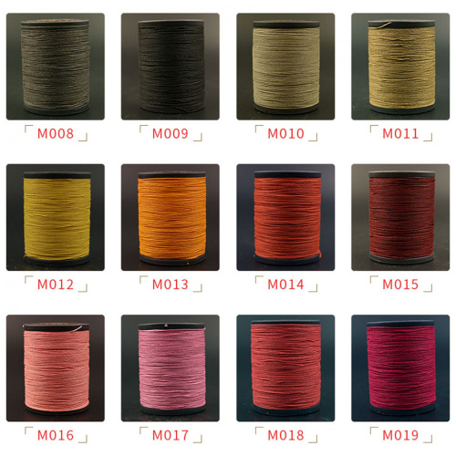 Нить для кожи вощеная Millo 0,55 мм лен  фото 9