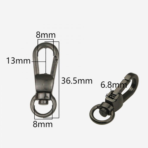 Карабин металлический 8 мм арт. 1300 фото 3