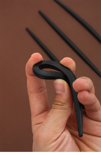 Уплотнитель-вставка для ручек черный фото 6