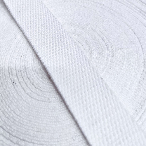 Лента ременная стропа 25 мм, х/б, толщ.1,5 мм фото 24