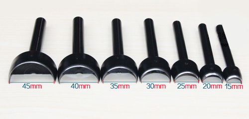 Пробойники торцеватели для ремней U-образные 15-45 мм черные фото 9