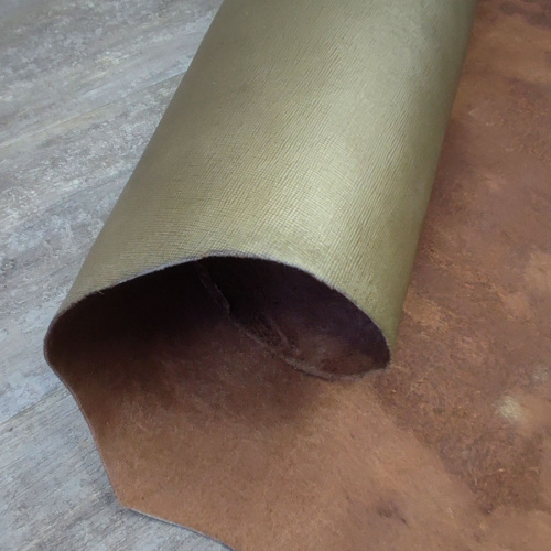 Кожа Сафьяно 1,3-1,5 мм Бронза Италия фото 4