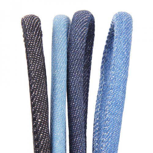 Шнур прошитый тканевый Джинс фото 4