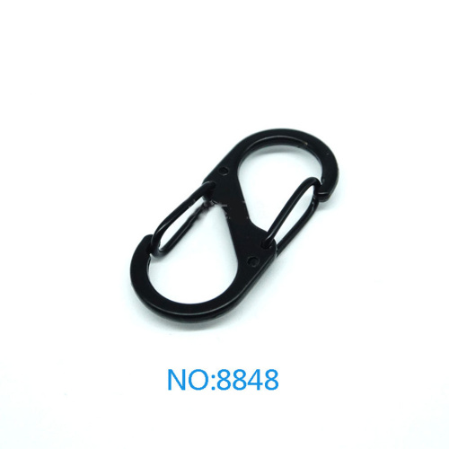 Карабин металлический S-образный, арт. 8848  KM-arm8848 - фото товара