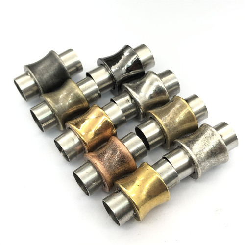 Застежка 6 мм для круглого браслета магнитная Сталь z10 Застежка 6 мм для круглого браслета магнитная Сталь z10