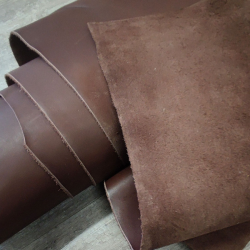 Кожа Краст 1,3-1,5 мм Коричневый фото 6