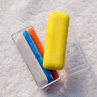 Мелки цветные для нанесения разметки набор 4 шт  - купить для кожевенного хобби