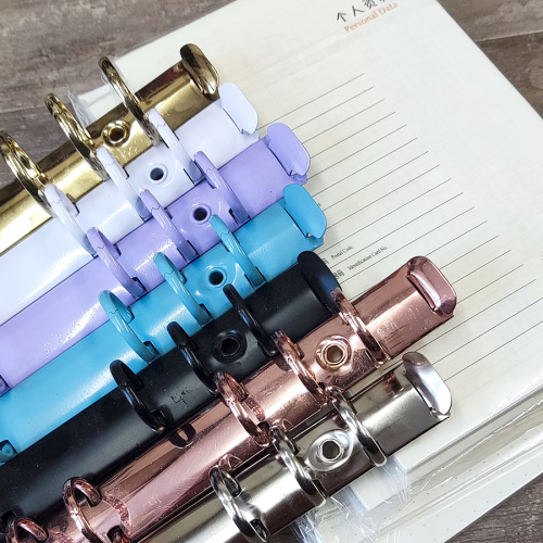 Кольцевой механизм А6 для папок, блокнотов Разные цвета фото 2