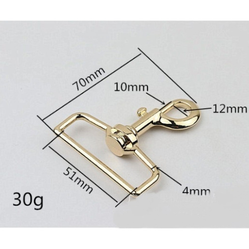 Карабин металлический 32 - 50 мм, арт. 5238 фото 3