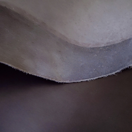 Кожа плечи 1,5 мм растит. дубл. Шоколад Италия фото 5